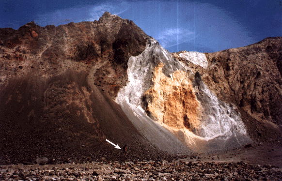 Debris flow Avalanche Deposit From Mount St Helens Formed On 18 May 